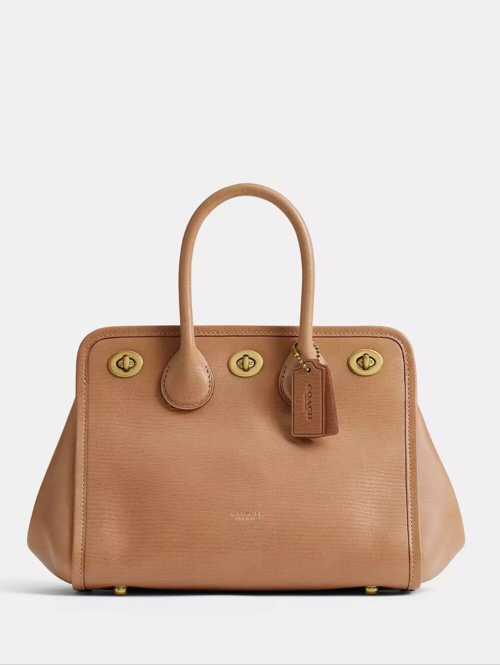 COACH Turnlock Tote Bag 22
